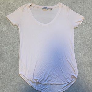 pink athleta t-shirt